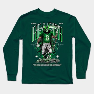 Fear the Reaper: Devonta Smith's Dominance Long Sleeve T-Shirt